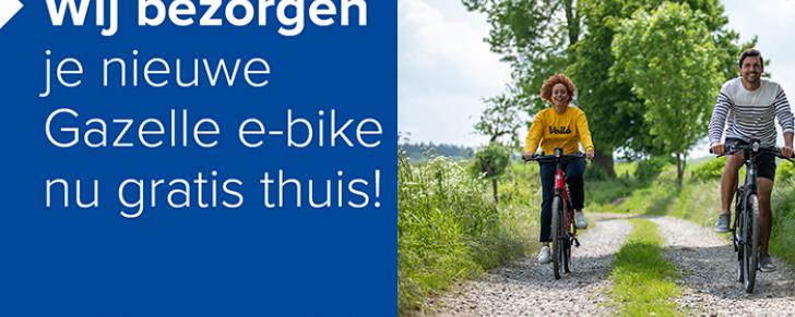 Online bestelde Gazelle-fiets door Mari van Rens Tweewielerspecialist gratis thuisbezorgd