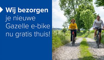 Online bestelde Gazelle-fiets door Mari van Rens Tweewielerspecialist gratis thuisbezorgd
